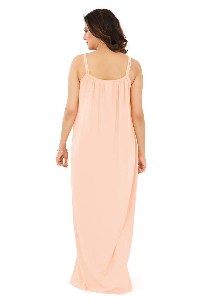 La Serranilla Women's Azo-Free Cotton Hosiery Nighty-NeDesigz.com