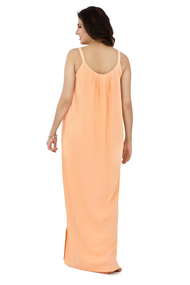 La Serranilla Women's Azo-Free Cotton Hosiery Nighty-NeDesigz.com