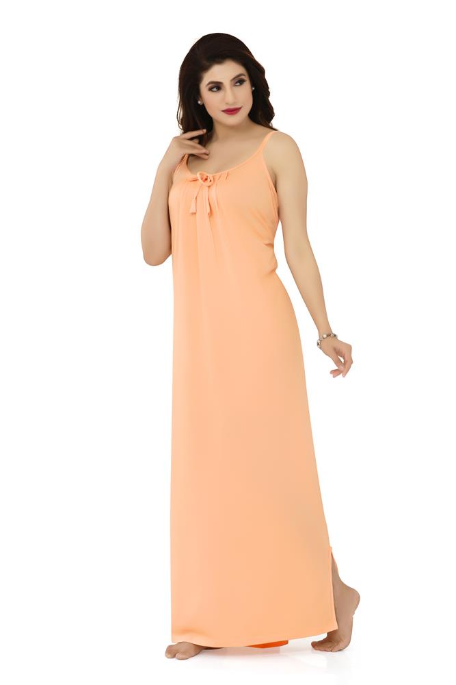 La Serranilla Women's Azo-Free Cotton Hosiery Nighty-NeDesigz.com