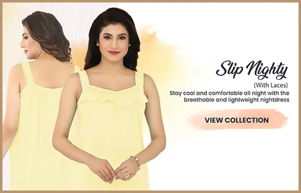 Slip nighty with Laces-NeDesigz.com